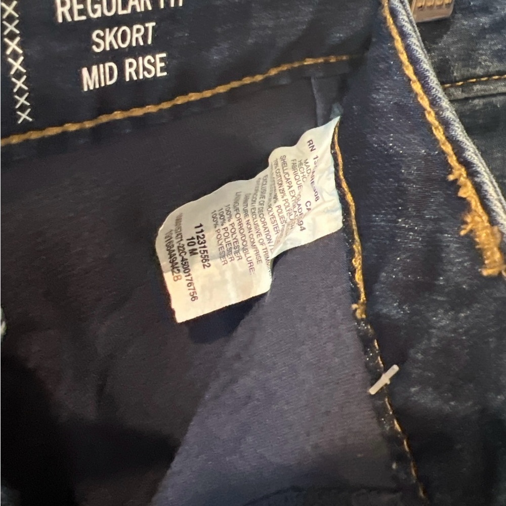 Lee Denim Mini Skort - Picture 5 of 7